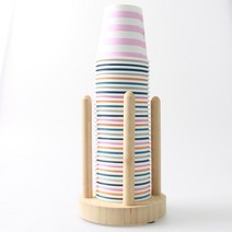 캠블러 대나무 원목 우드 가정 학원 사무실 카페 캠핑 테이크아웃 종이컵 홀더