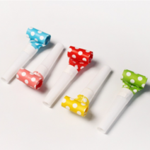 피리 세트 파티 생일파티 파티소품 용품 코끼리 나팔 10개 삑삑이, 레드