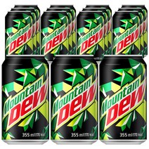 롯데칠성 마운틴듀 캔, 48개, 355ml