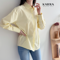 카라 KARRA (77까지)스프링파스텔카라셔츠_KB3SSH004Q