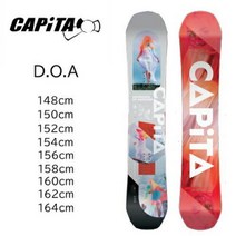 22-23 모델 [CAPITA 캐피타] 스노우 보드 판 DOA 디오에이 사이즈:148cm 150cm 152cm 154cm 156cm 158cm 160cm 162cm
