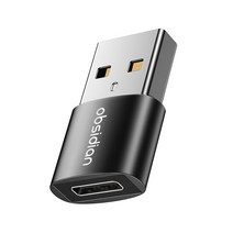 옵시디언 USB A to C 변환아답터 변환젠더 480Mbps CT-ADMA2FC, A to C 변환아답터(2개입)