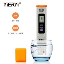 수질검사키트 Yieryi 수영장 및 아쿠아리움용 디지털, PH80