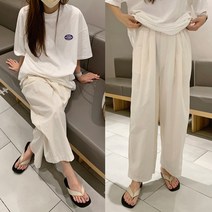 더옷장 썸머베이직 코튼팬츠(밴딩)