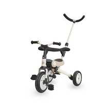 베네베네 벤트라이크 멀티플 접이식 다기능 유아 어린이 자전거 유모차(안전가드포함), 클래식 브라운