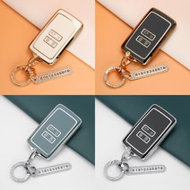 더블랙 르노삼성 자동차 TPU 스마트키 키케이스 QM6 SM6 XM3, TR-01, 실버-블랙