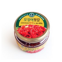 제주 하루미 오징어젓갈 밥도둑 젓갈 400g, 단품