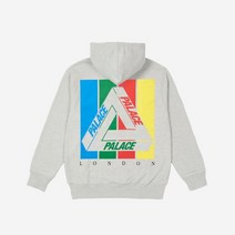 [New Best] 팔라스 트라이엠브 후드 그레이 말 - 22SS Palace Tri-Emb Hood Grey Marl 403299