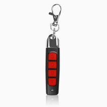주차차단기리모컨 KEBIDU 433MHZ 원격 제어 4 키 버튼 차고 게이트 도어 자동 쌍 복사 문 오프너, Red ABCD