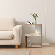 트리빔하우스 일라리아 400 사이드협탁테이블_TB22I03, 화이트