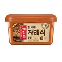 CJ 해찬들 재래식된장 된장찌개 집된장 장 1kg 1세트, 2세트