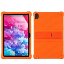 ebook리더기 이북 북 전자책 단말기 전자북부드러운 실리콘 TPU 다시 커버 케이스 스탠드 TECLAST T40 플러스/T40 프로 10.4 인치 태블릿 PC 보호 쉘, 07 주황색, 01 TECLAST T40 Plus