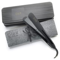 Diva 매직기 고데기 프로 스타일링 와이드 디지털 헤어 스트레이트너 및 Ctt8