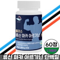 류신 마카 아르기닌 고함량 단백질 아르지닌 타블렛, 4개월분, 4개