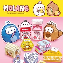 [iwoori] 몰랑페이퍼토이 만들기 몰랑 종이스퀴시 몰랑패키지만들기