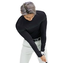 300야드 에어로웜 스윙서포터 치킨윙 자세교정 스윙교정 슬라이스 골프 티셔츠 골프 이너웨어, S, 퓨어화이트