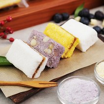 [착한떡] 홈쇼핑설기세트 24개입 꿀백(6) 백설기(6) 꿀단(6) 블루(6)