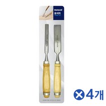 두가지 사이즈 끌세트 2Px4개 목공방 목공배우기 목공끌/목공방/목공용끌/각끌기/목조각/목공용줄/목공예배우기/나무조각칼/조각도칼/조각끌