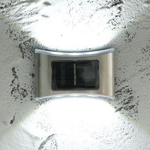 생활방수 LED 태양광충전 직부등 A 4개세트 아파트 빌라 건물 소형 외벽등 사각무선실외등 오토벽조명 루프탑간접