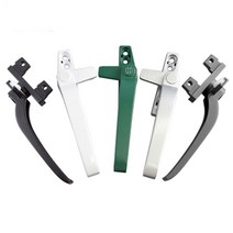 시스템 창호 프로젝트창 루버창 샤시 가후구식 알루미늄 합금커튼월 밀창손잡이GT797, 38형:다크그레이, 왼쪽