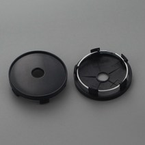 4pcs 60mm/55mm 클립 vossen 엠 블 럼 스티커 휠 센터 캡 자동차 커버 바퀴에 대 한 허브 뚜껑 유니버설, Black blank cap