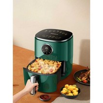 에어 프라이어 스마트 온도 조절 터치 스크린, 상단 LCD 터치스크린/그린 8.0L