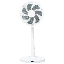 야마젠 일본정품 선풍기 DC모터 저소음 초강력 4단계풍량, 화이트 + 5WING/풍량5단계