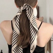 스카프 머리끈 헤어밴드 가방끈 롱 스카프 10종