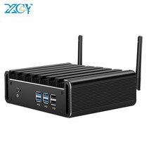 xcy 팬리스 미니 pc 인텔 코어 i7 4500u i5 4200u i3 7100u 8gb ram 128gb-512gb ssd 300mbps wifi 기가비트 lan windows, i5-4200u, 8g 램 128g ssd 와이파이