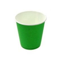 칼라 종이컵, 초록(50입)