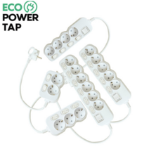 에코파워탭 국산 LED 2구 3구 4구 5구 6구 멀티탭 40cm 1+1, LED 개별 3구 40cm 1+1