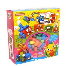 좌우뇌 창의적 발달 손쉽게 물로 붙이는 플레이콘 혼합색상 350알