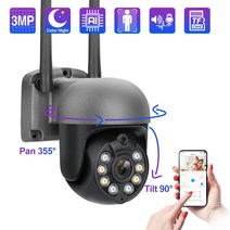 CCTV 현관 돔카메라 CCTV 펫 가정용 cctv 이글루캠 집안 캠 무선 카메라 보안 카메라 야외 양방향 오디오 컬러 야간 투시경 자동 추적 비디오시시티비 외부 설치 강아지, 3mp 카드 없음, au 플러그