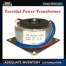 차폐 트랜스 오디오 전력 증폭기 링 구리 맞춤형 토로 이달 절연 변압기 전원 공급 장치 380V220V 12V24V36V48V100V110V220V, [06] BOD-500W, [02] input 220V output24V