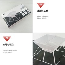 미니 화로 드럼통 화덕 집에서 숯불 장작난로 이케아 캠핑 용품 차박준비물, 분할 표준