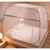 골든 원터치 침대 모기장 텐트, 사각텐트형_패밀리