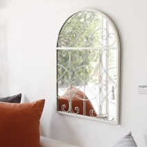[2HOT] 자딘 창문모양 거울, 아이보리
