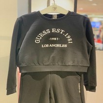게스키즈라운드레터링크롭티G31KCT911강서점