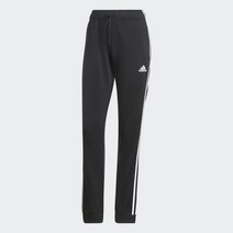 아디다스 ADIDAS 퍼포먼스 에센셜 웜업 3S 테이퍼드 트랙 팬츠 기본삼선바지 아디다스삼선바지 일자삼선바지 3선조거팬츠 기본긴바지 져지바지 셋업바지 져지세트 H48447