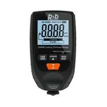 두께 측정기 도막 초음파 R amp D GM 백라이트 필름 게이지 자동차 페인트 테스터, 01 Black