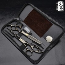 카쇼 미용가위 세트/미용가위/커트가위/셀프이발가위/집에서머리자르기/숱가위/미용실가위/애견미용가위/헤어컷카위/긴머리숱치기/앞머리자르기, 카쇼미용가위세트