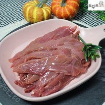 도꾸네 강아지 간식 생식 수제간식 재료 오리안심 1kg 생육, 단품