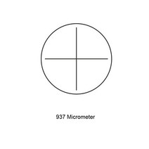 위상차현미경 편광현미경 microscope 실체현미경 전자현미경 현미경 937 십자선 계수선 값 십자형 플레이트 외부 내부 마이크로미터 계수선 레티클, 1 pc 직경 24mm