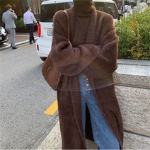 K.ONLINE SHOP여성 롱 가디건 밍크 퍼 코트 자켓 니트 빅사이즈 트위드자켓 청자켓 가죽자켓