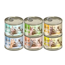 냥생이특식 애옹이간식캔 냥생통조림 동물습식간식 애옹이통조림 펫영양식 아기고양이간식 펫캔, 참치와연어, 1개