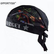 GPFORTYSIX 남자 여름 오토바이 해골 모자 헬멧 두건 사이클링 모자, H07