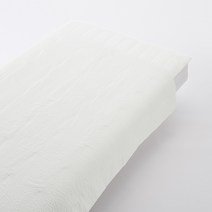 무인양품 면 서커 얇은 이불, 화이트