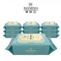 기타 마미요 아기물티슈 데일리 캡형 100매 x 10팩, 100매X10팩