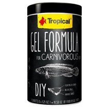 TROPICAL 젤 포뮬라 육식어사료 만들기 DIY 3포장, 없음, 1개
