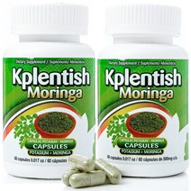 Kplentish 모링가 포타슘 칼륨 60정 x2통, Kplentish 모링가 칼륨 60정 x2